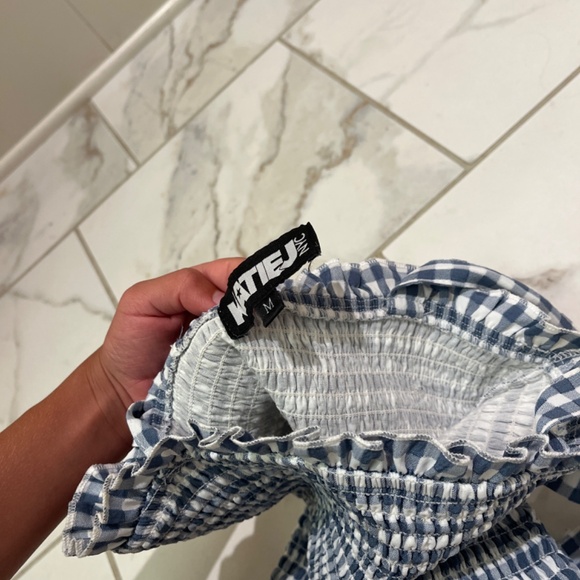 KatieJ NYC Girl's Evan Smocked Dress Size M (10) - Picture 3 of 3